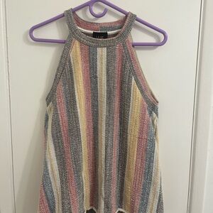 Striped Halter Top